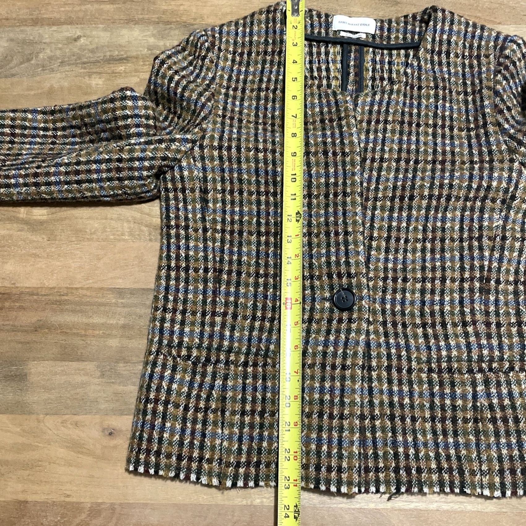 Isabel Marant Isabel Marant Blazer Shirt Tw**eed**? Size L / US 10 / IT 46 - 8 Thumbnail