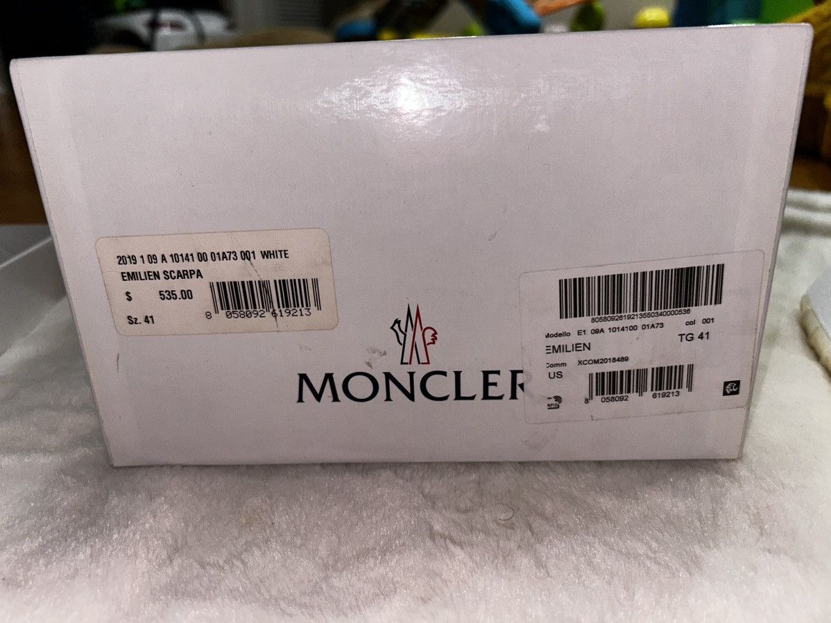 Moncler Moncler Emilen Scarpa White Size US 8 / EU 41 - 6 Thumbnail