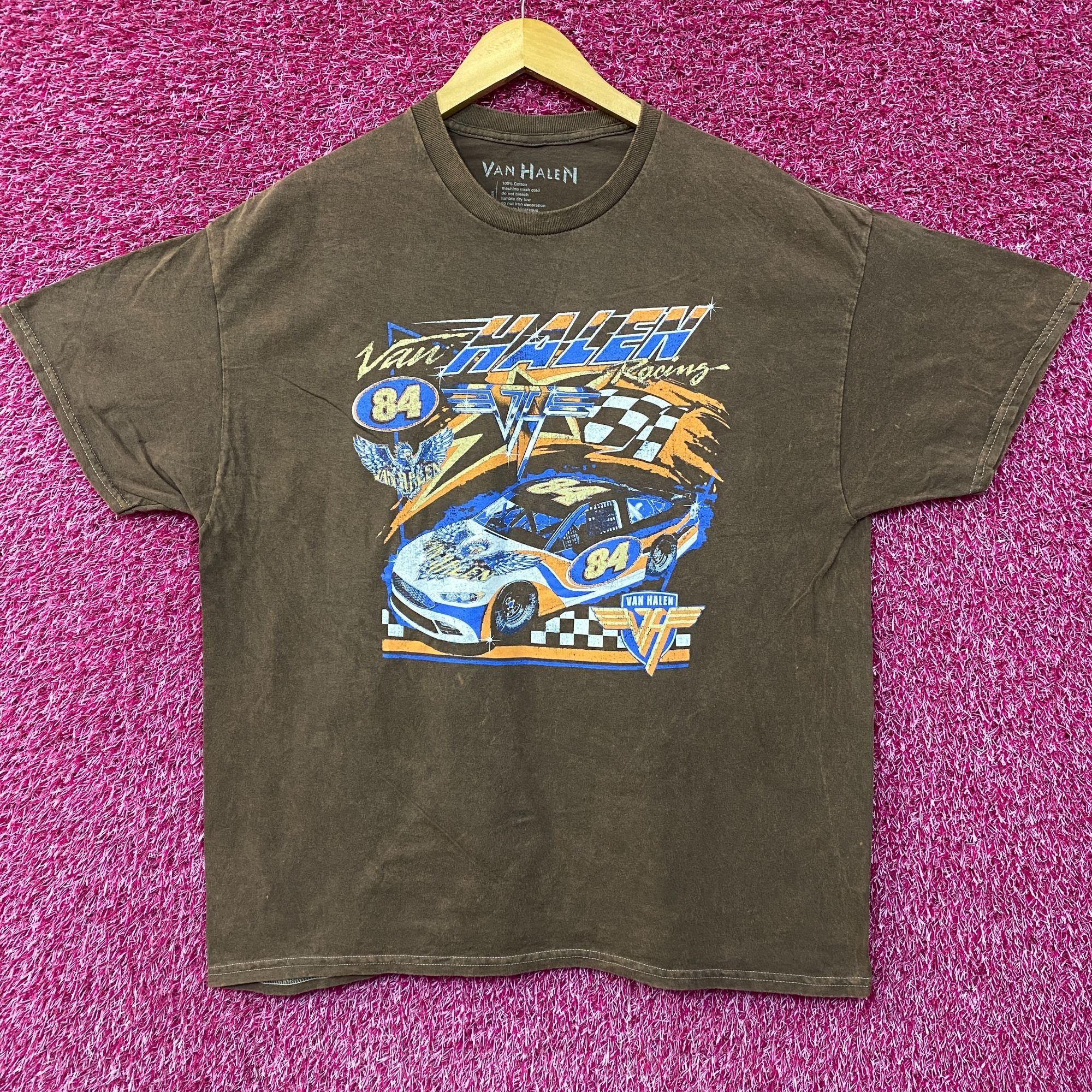 Other Van Halen Nascar Racing Car Graphic Design T-Shirt XL Size US XL / EU 56 / 4 - 1 Thumbnail