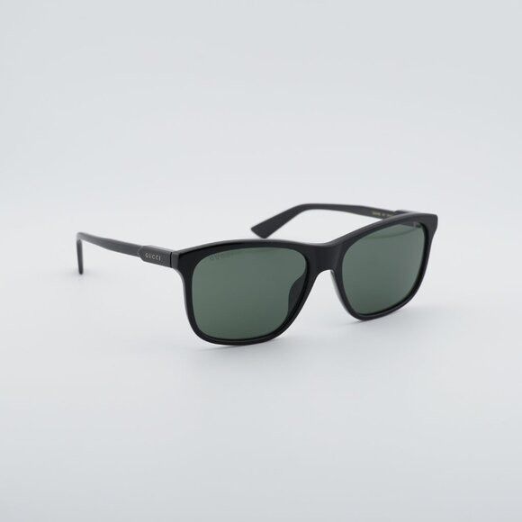 Gucci Gucci GG1819S 001 Sunglasses Black Square Frame, Grey Lenses Size ONE SIZE - 4 Thumbnail