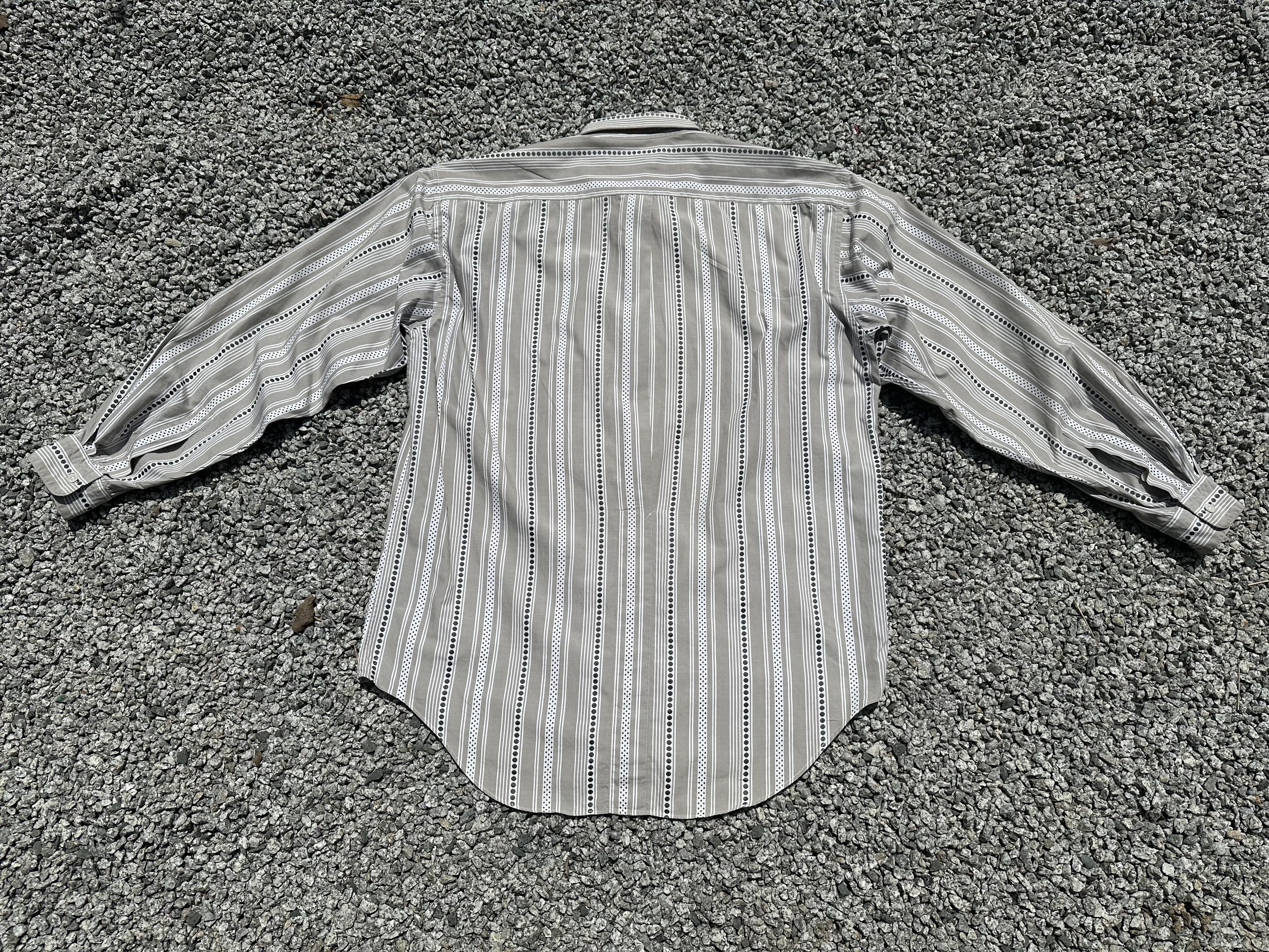 Issey Miyake Vintage IM Miyake Design Studio Distressed Polkadot Stripe Size US L / EU 52-54 / 3 - 2 Thumbnail