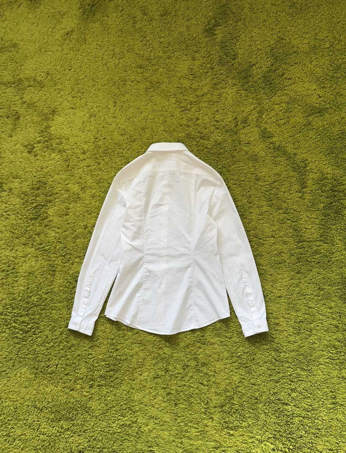 Burberry × Designer Burberry Brit white buttons up shirt blouse Size M / US 6-8 / IT 42-44 - 2 Thumbnail