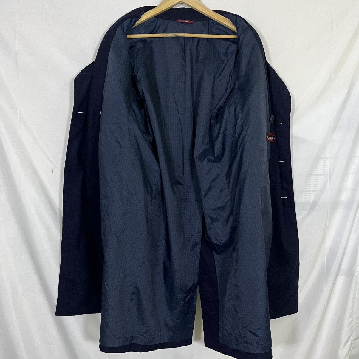 Yohji Yamamoto D’URBAN DOUBLE BREASTED TRENCH COAT JACKET Size US M / EU 48-50 / 2 - 6 Thumbnail