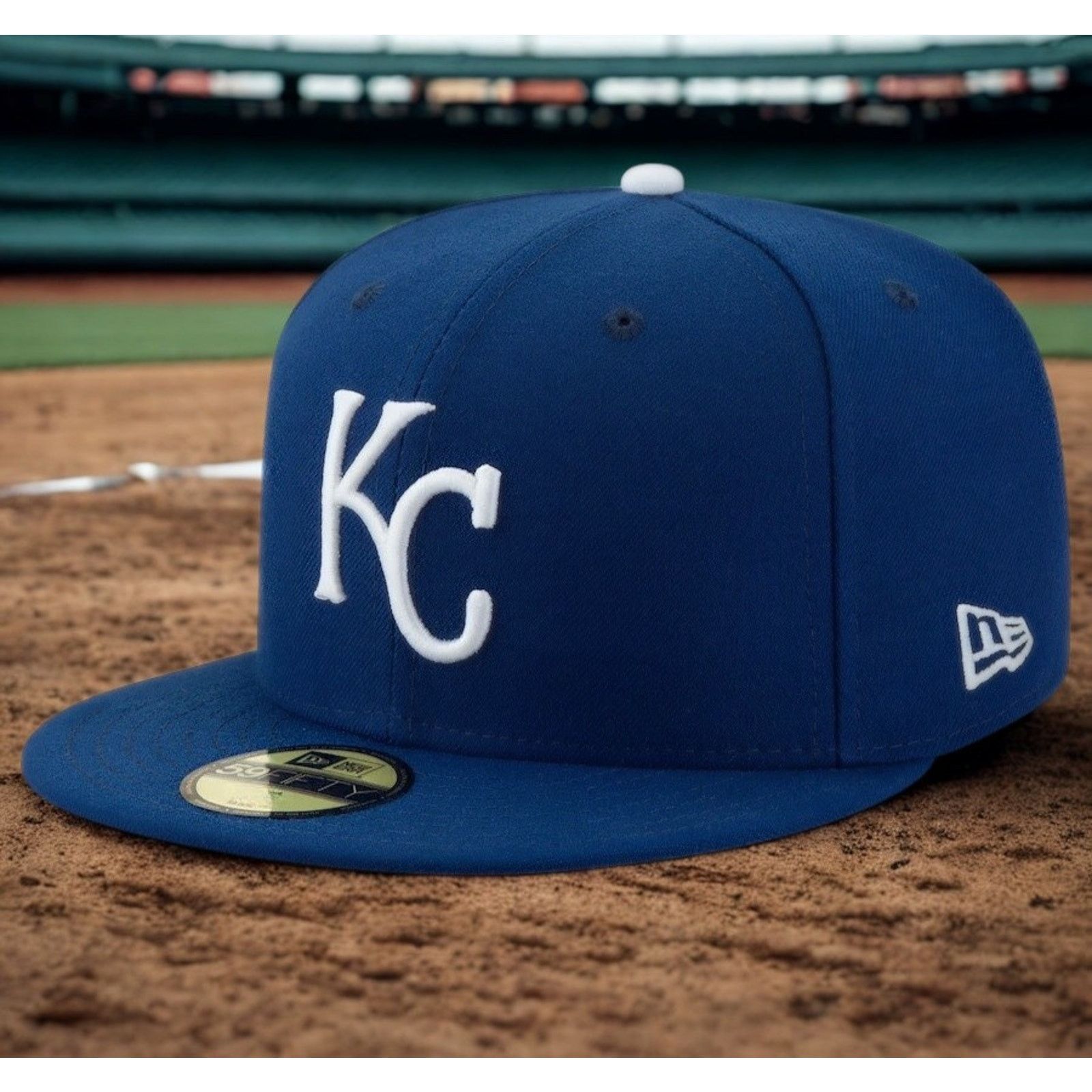New Era Kansas City Royals MLB New Era 59FIFTY Fitted Hat 8 1/8 Size ONE SIZE - 7 Thumbnail