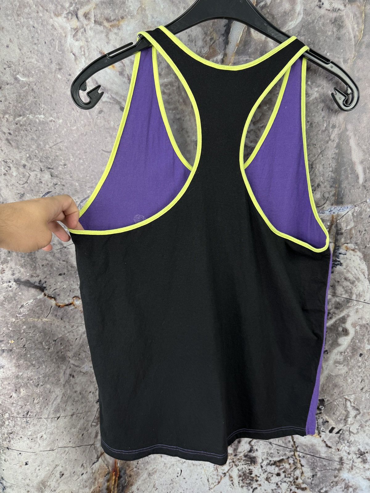 Puma Puma International Vintage Tank Top Purple Neon 90s Y2K Size US S / EU 44-46 / 1 - 10 Thumbnail