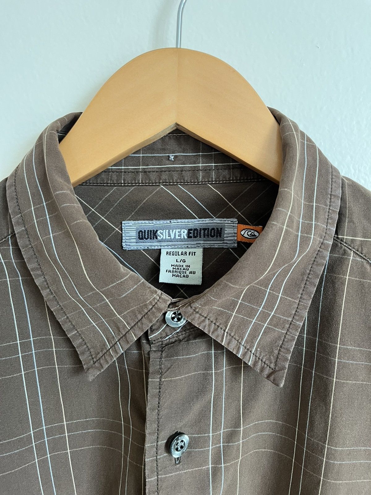 Quiksilver × Vintage Vintage 00’s Quicksilver Edition Surf Style Shirt Size US L / EU 52-54 / 3 - 3 Thumbnail