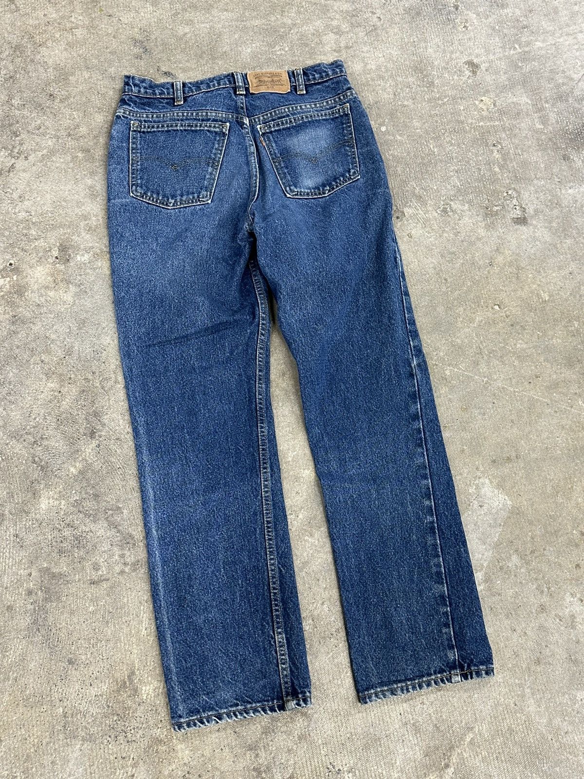 Levi's × Vintage Vintage 90s Levi’s Orange Tab Denim Button Fly Jeans Size US 32 / EU 48 - 4 Thumbnail