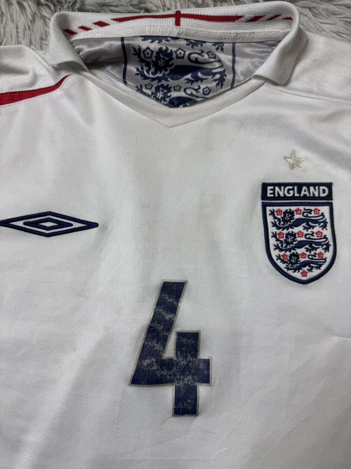 Vintage Vintage England Jersey Steven Gerrard Size US L / EU 52-54 / 3 - 2 Thumbnail