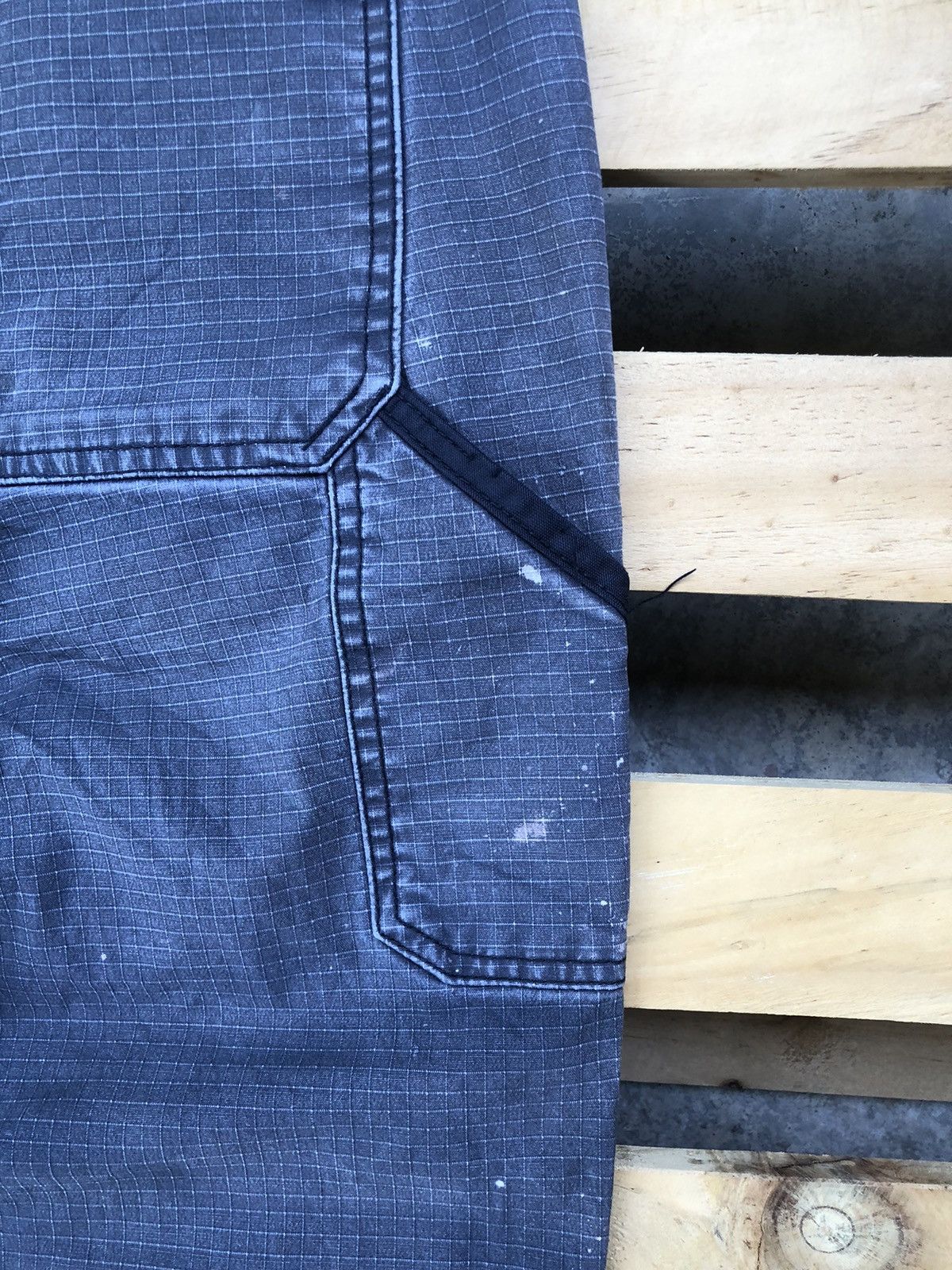 Carhartt × Japanese Brand × Vintage Vintage Ridgecut Toughwear Acid Wash Carpenter Pants Size US 34 / EU 50 - 19 Thumbnail