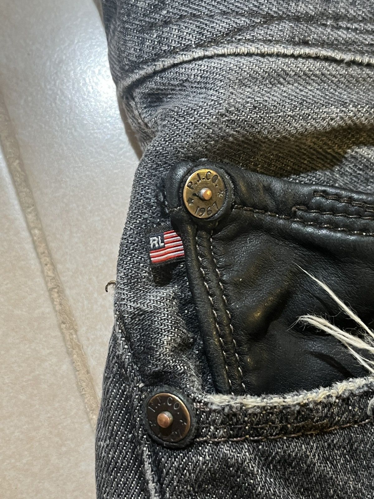 Ralph Lauren FOR COLLECTORS.Ralph Lauren Jeans From 2009 Fall Collection Size US 34 / EU 50 - 4 Thumbnail