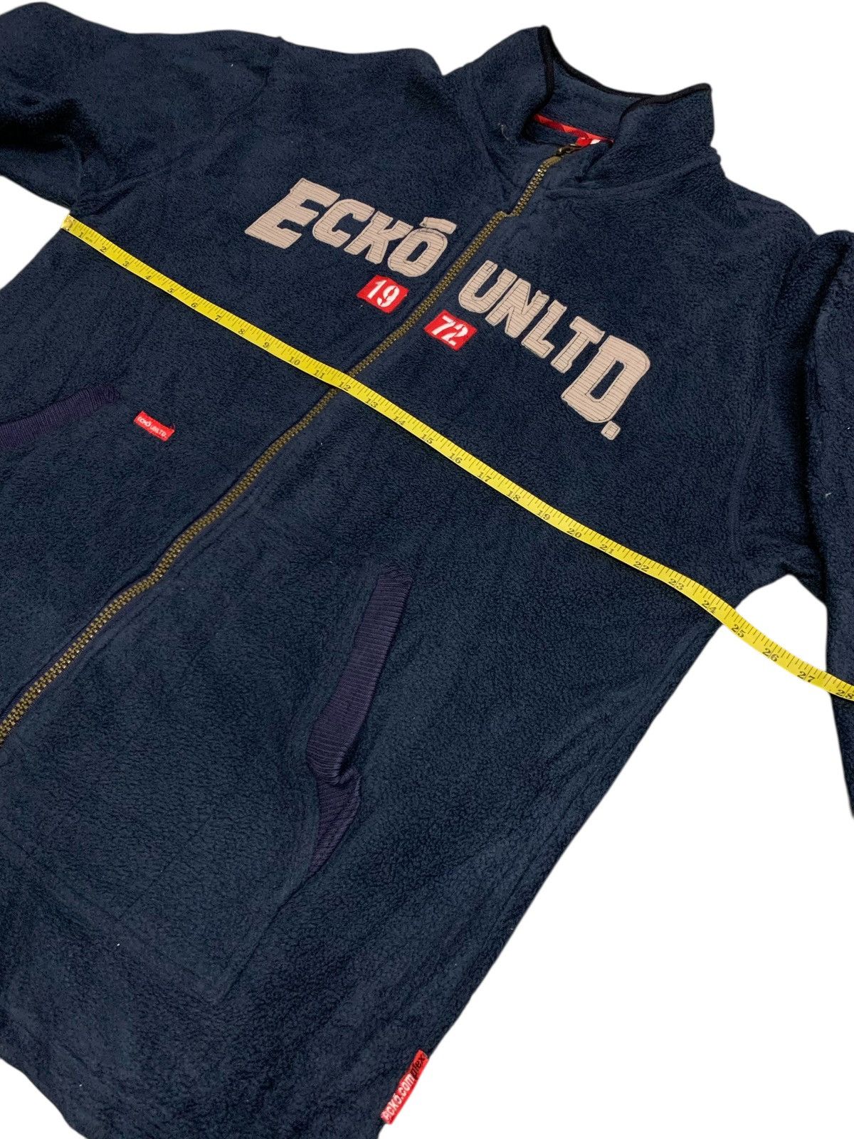 Ecko Unltd. Rare Ecko Unlimited Big Logo Fleece Full Zipper Down Size US XXL / EU 58 / 5 - 12 Thumbnail