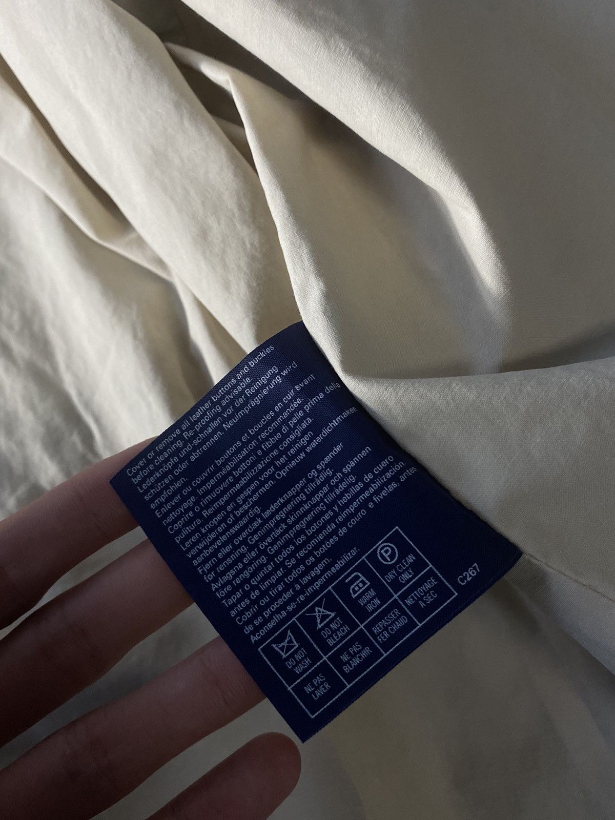 Burberry × Vintage ❗️Burberrys 90s vintage bomber jacket monogram beige L-XL Size US L / EU 52-54 / 3 - 11 Thumbnail