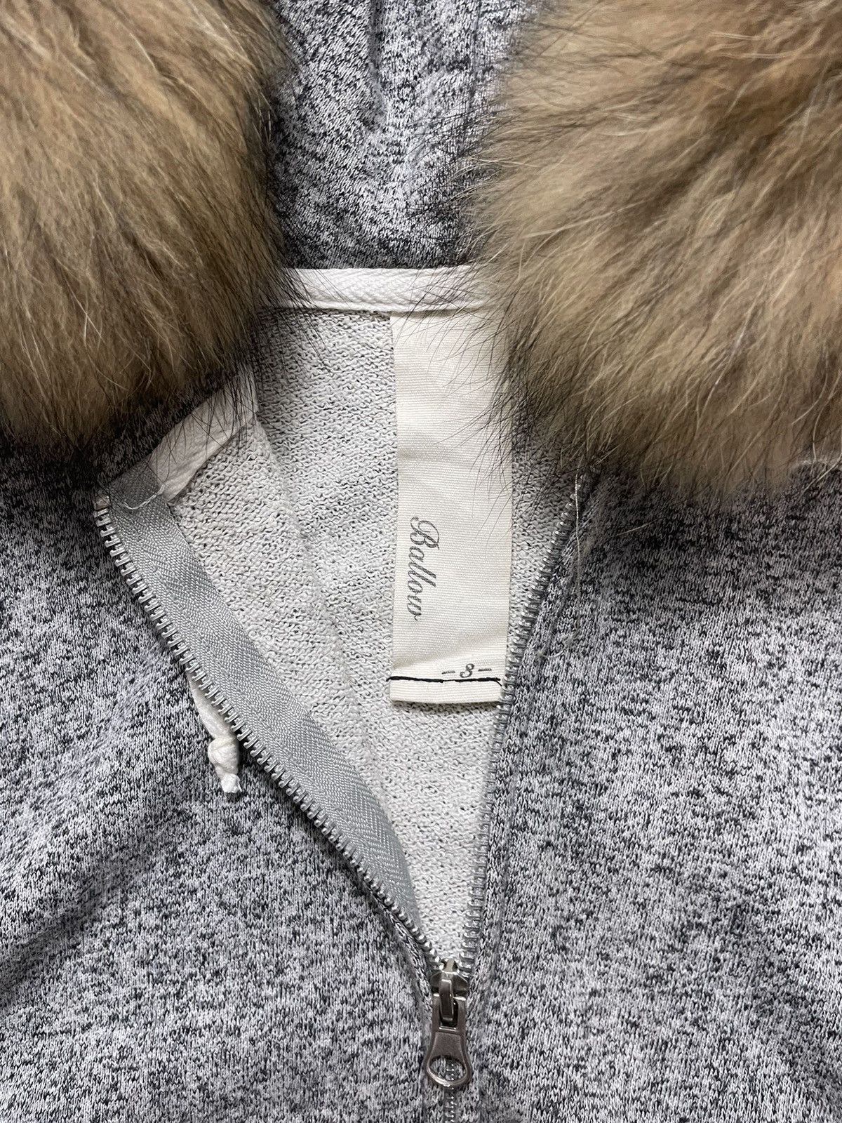 If Six Was Nine Ballow distressed zip Fur Hoodie ifsix lgb style Size US L / EU 52-54 / 3 - 4 Thumbnail