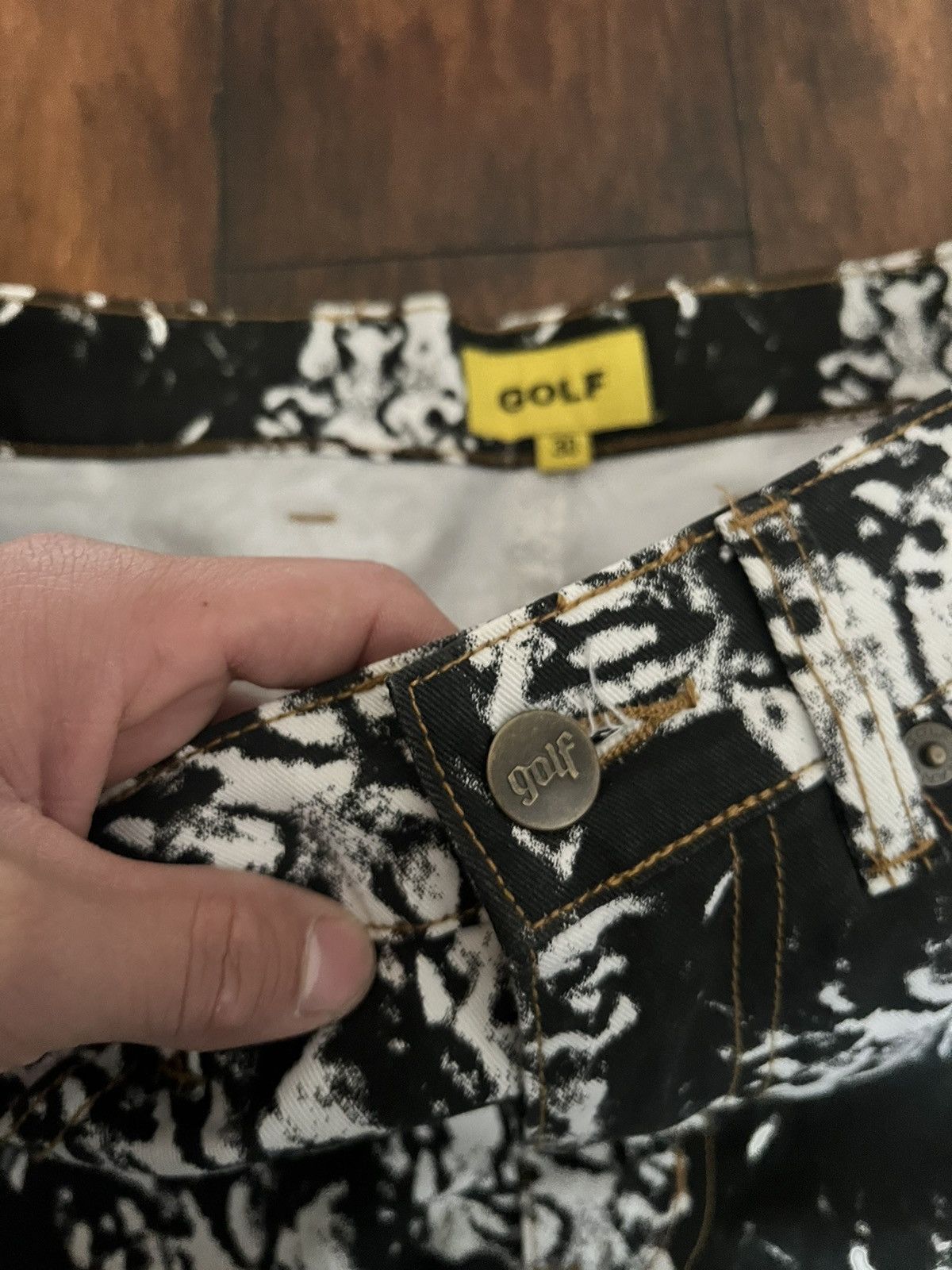 Golf Wang PUNK FACE PANTS BY GOLFWANG Size US 30 / EU 46 - 2 Thumbnail