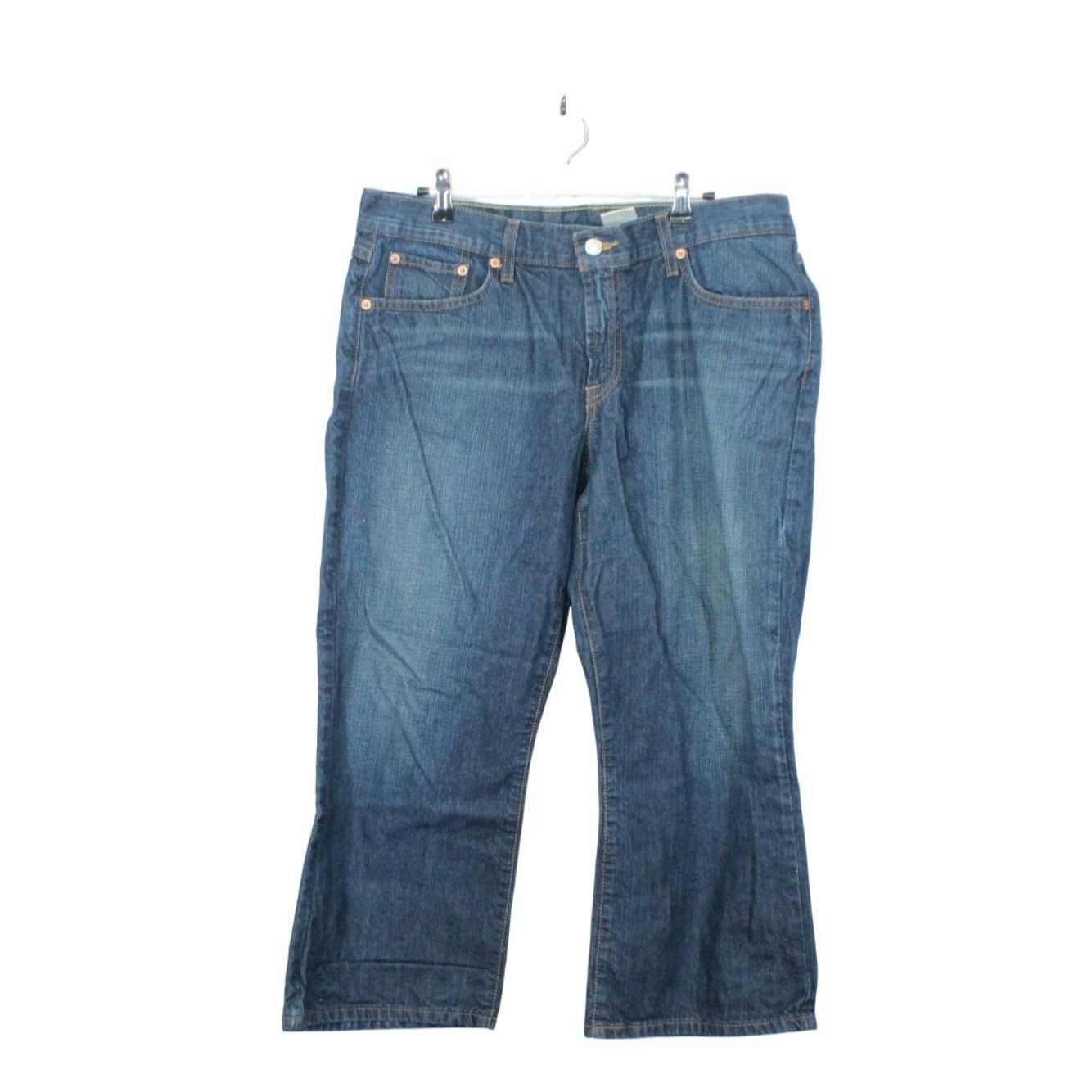 Lucky Brand Lucky Brand Dungarees Women's Classic Fit Crop Jeans Size 32" / US 10 / IT 46 - 1 Thumbnail