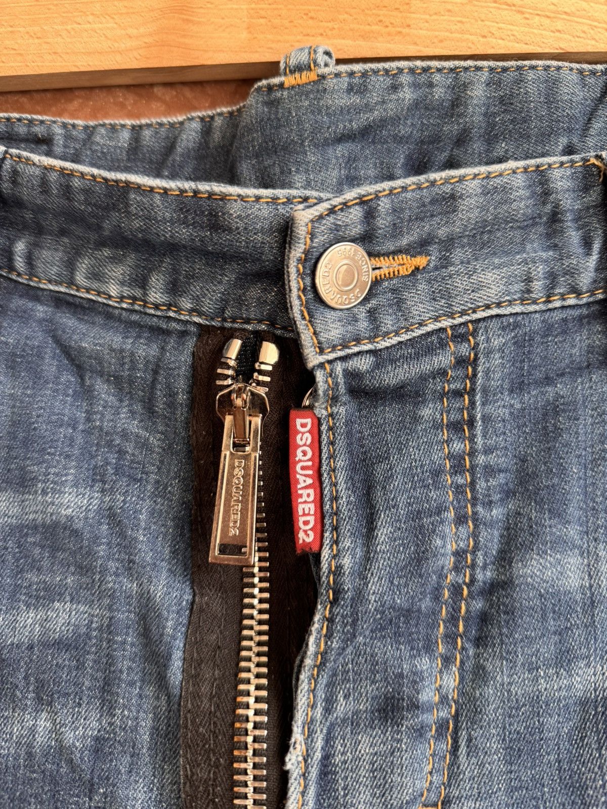 Dsquared2 Rare Vintage Dsquared2 I’m Not Weird Denim pants 52 Blue Size US 34 / EU 50 - 9 Thumbnail