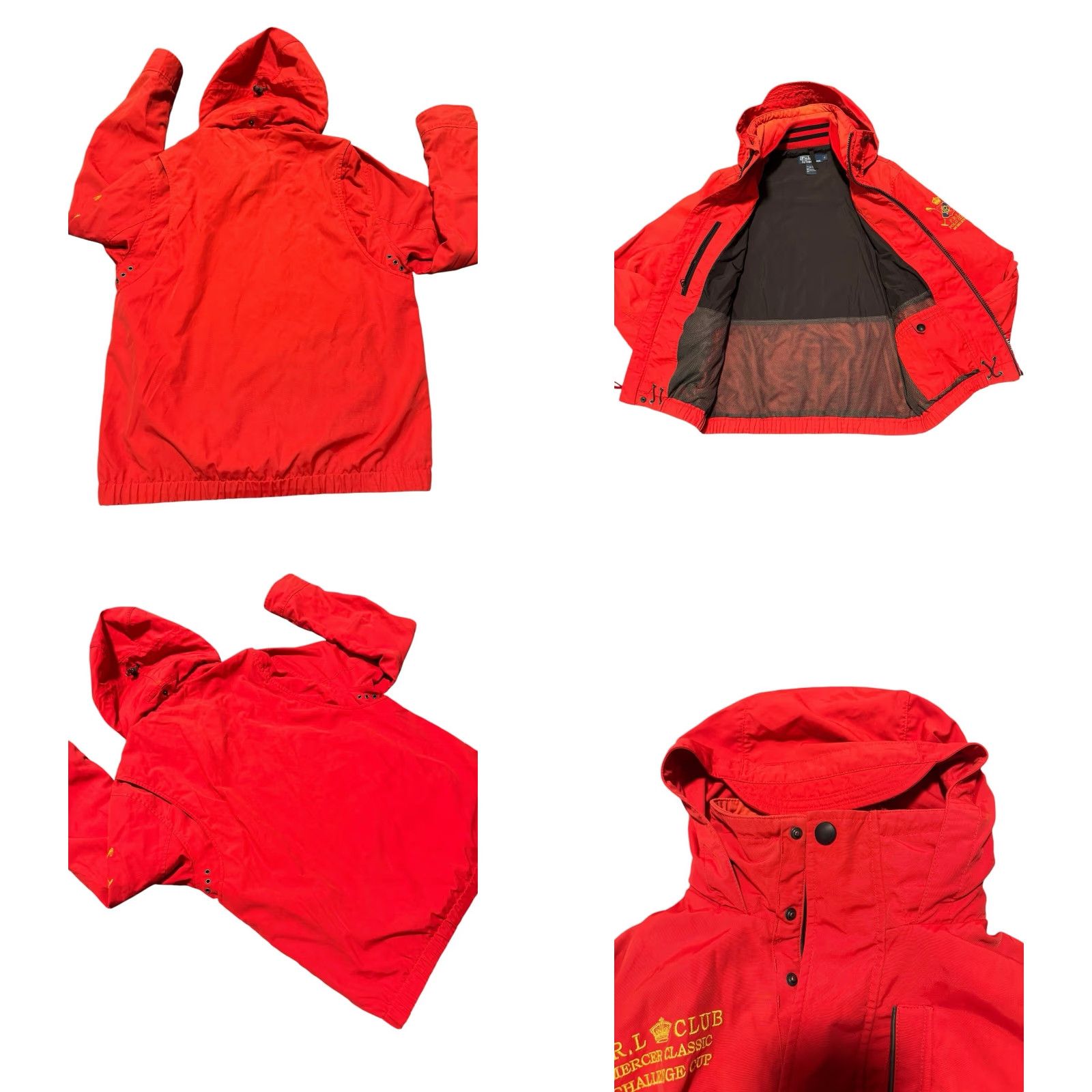 Polo Ralph Lauren VINTAGE Polo Ralph Lauren Club Mercer Challenge Cup mens Red Jacket Small Size US S / EU 44-46 / 1 - 9 Thumbnail