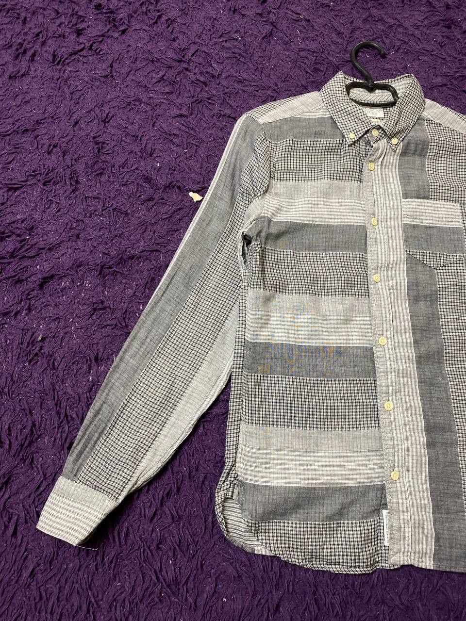 Allsaints Streetwear Shirt Print Allsaints Y2K japan made Size US XS / EU 42 / 0 - 6 Thumbnail