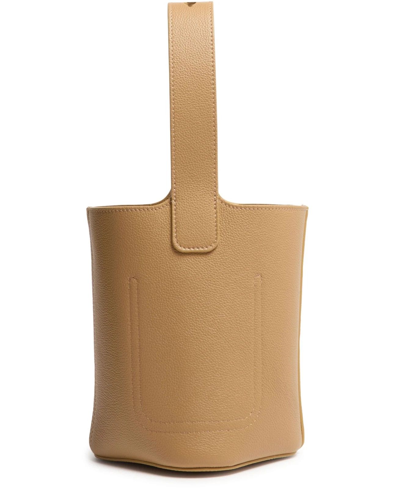 Loewe LOEWE Pebble Mini Latte Leather Bucket Bag New Auth Size ONE SIZE - 3 Thumbnail