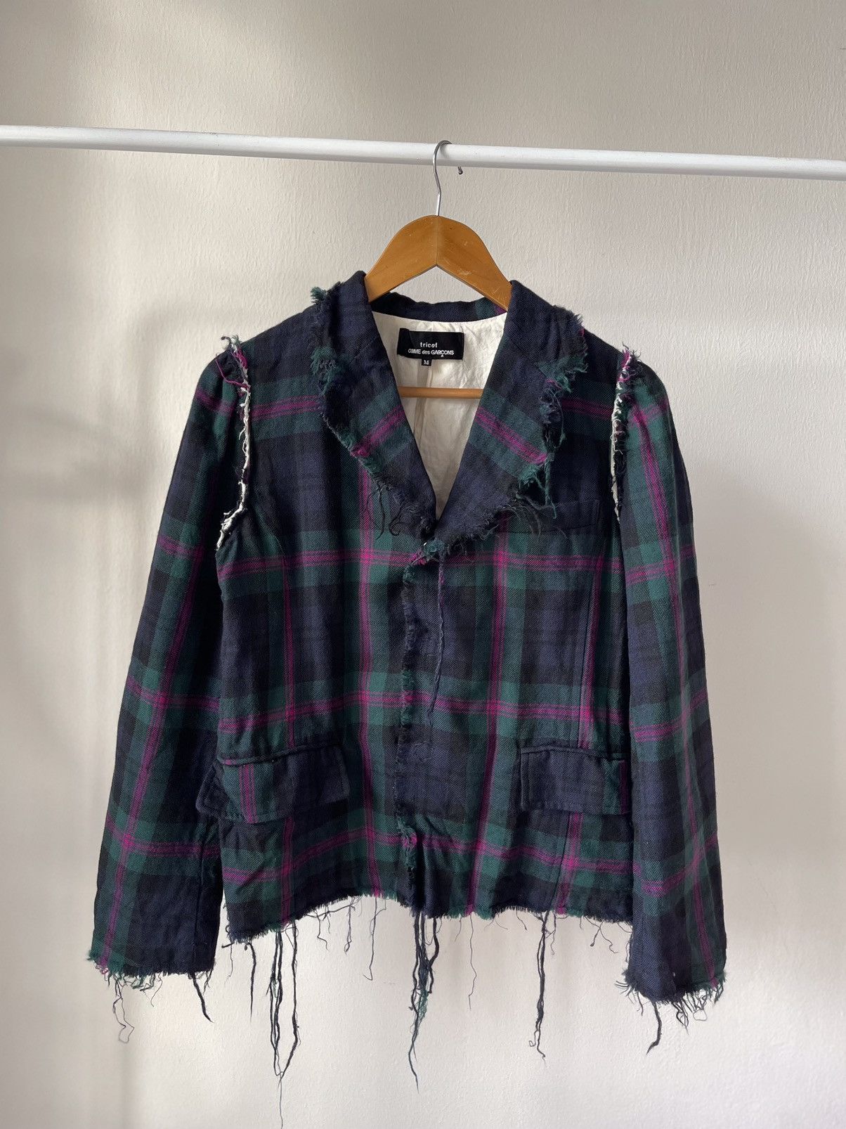 Comme des Garcons AD2004 Comme Des Cargons Grunge Distressed Jacket 96 Size M / US 6-8 / IT 42-44 - 6 Thumbnail