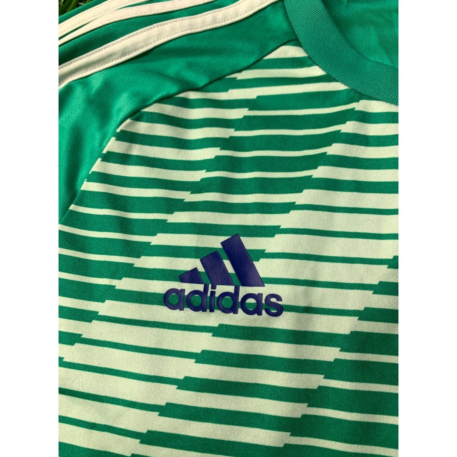 Adidas ADIDAS Tango PERFORMANCE Jersey Football Men Shirt L Green 2017 Tango Model Vintage No Size US L / EU 52-54 / 3 - 3 Thumbnail