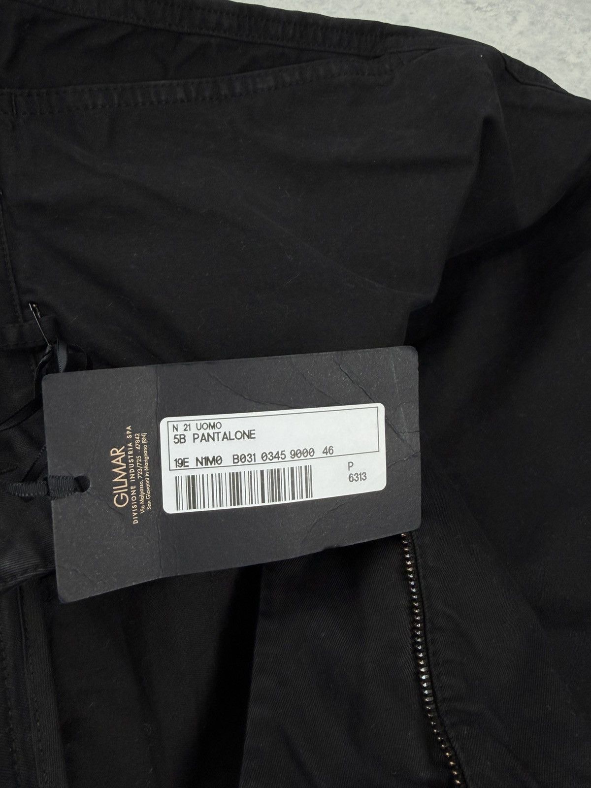 N21 N21 Black Cotton Trousers Pants Size 46 Size US 31 - 9 Thumbnail