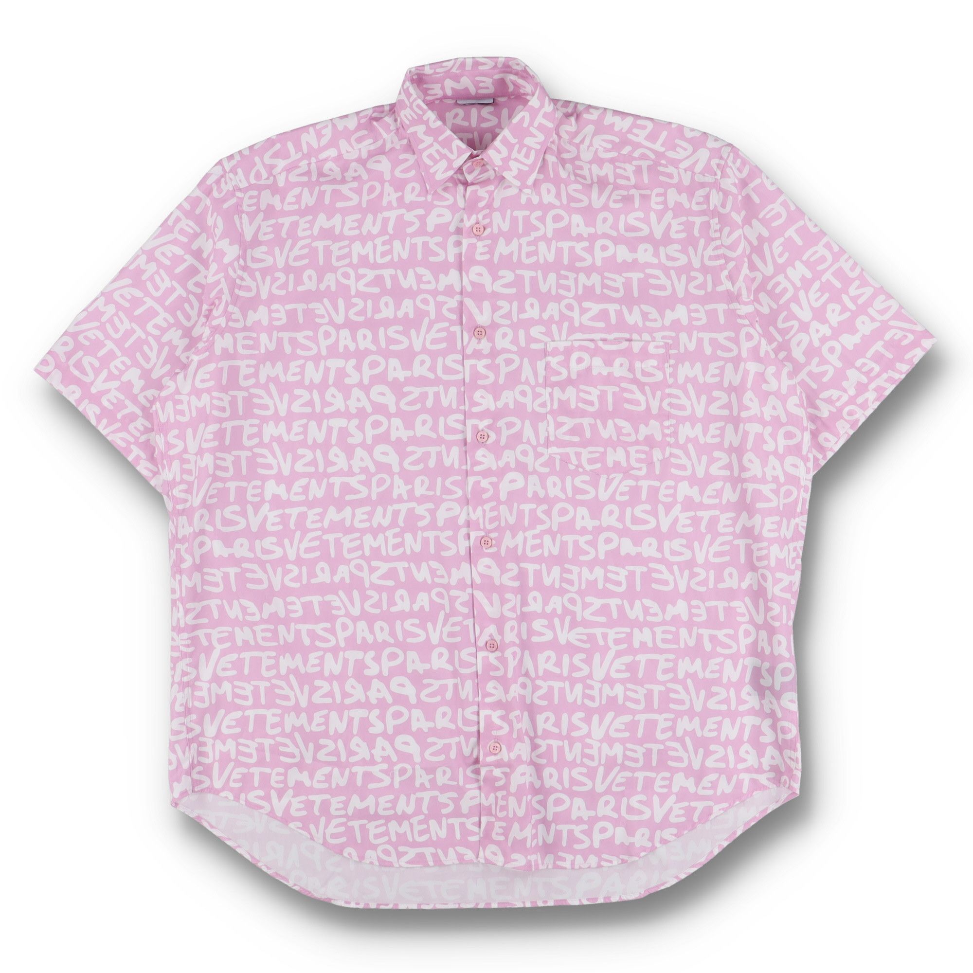 Vetements Graffiti Shirt | Grailed