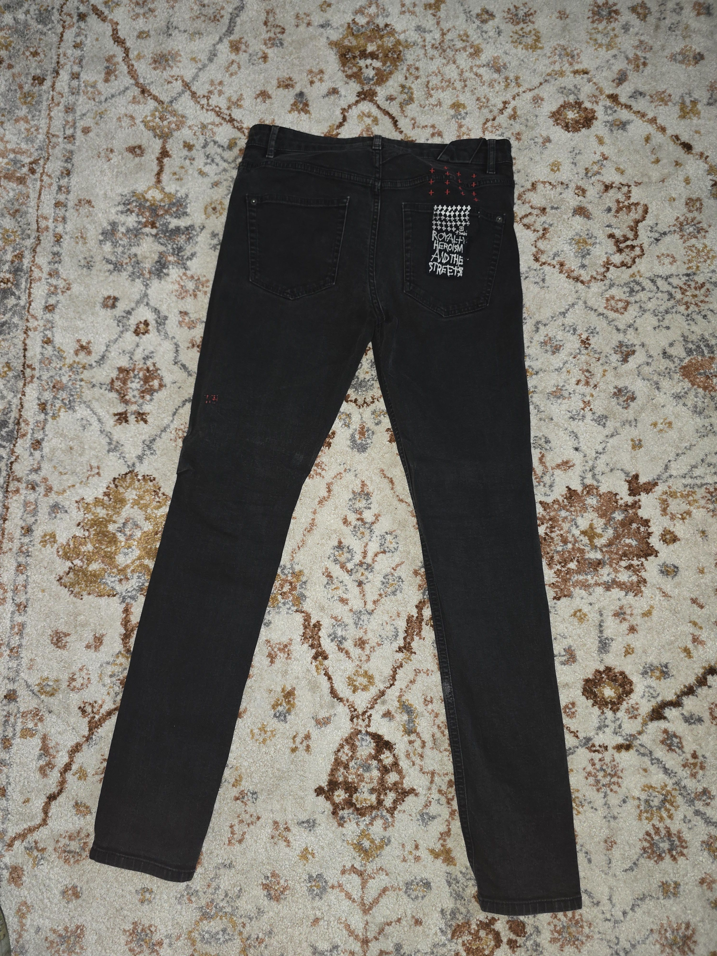 Ksubi Ksubi Laid Black Jeans Size US 32 / EU 48 - 1 Thumbnail