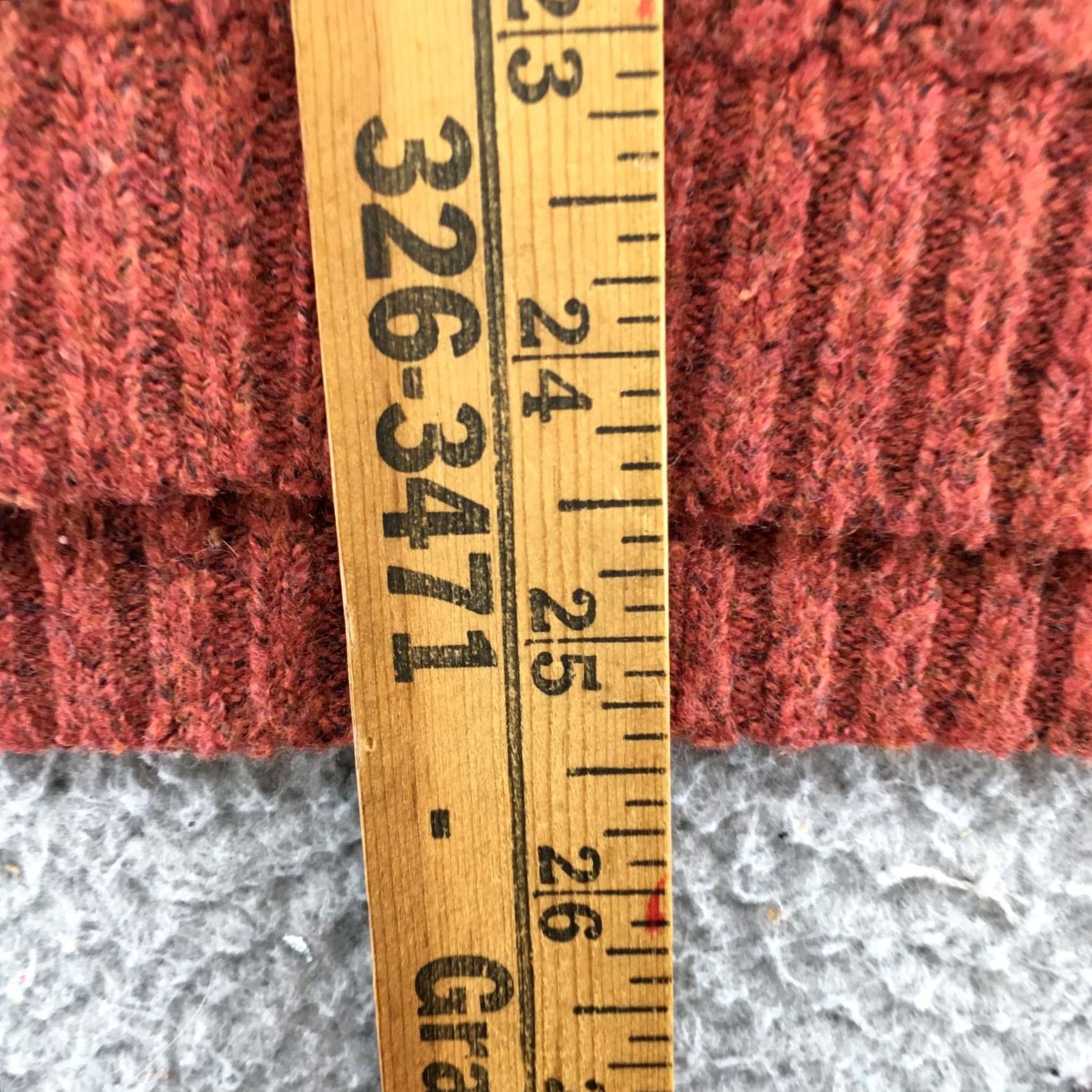 American Eagle Outfitters American Eagle Mock Neck Pullover Sweater Womens Medium Rust Dolman Sleeve Knit - Flat Lay Size M / US 6-8 / IT 42-44 - 5 Thumbnail
