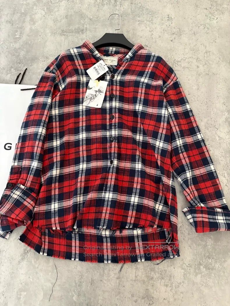 Greg Lauren Greg Lauren Plaid Shirt Size US M / EU 48-50 / 2 - 1 Thumbnail
