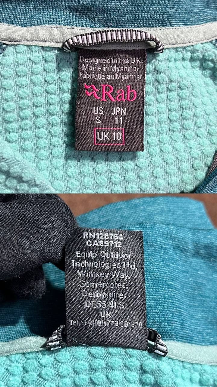 Rab Rab nucleus Pull On 1/2 Zip Thermic Waffle Pullover Jacket Size S / US 4 / IT 40 - 9 Thumbnail