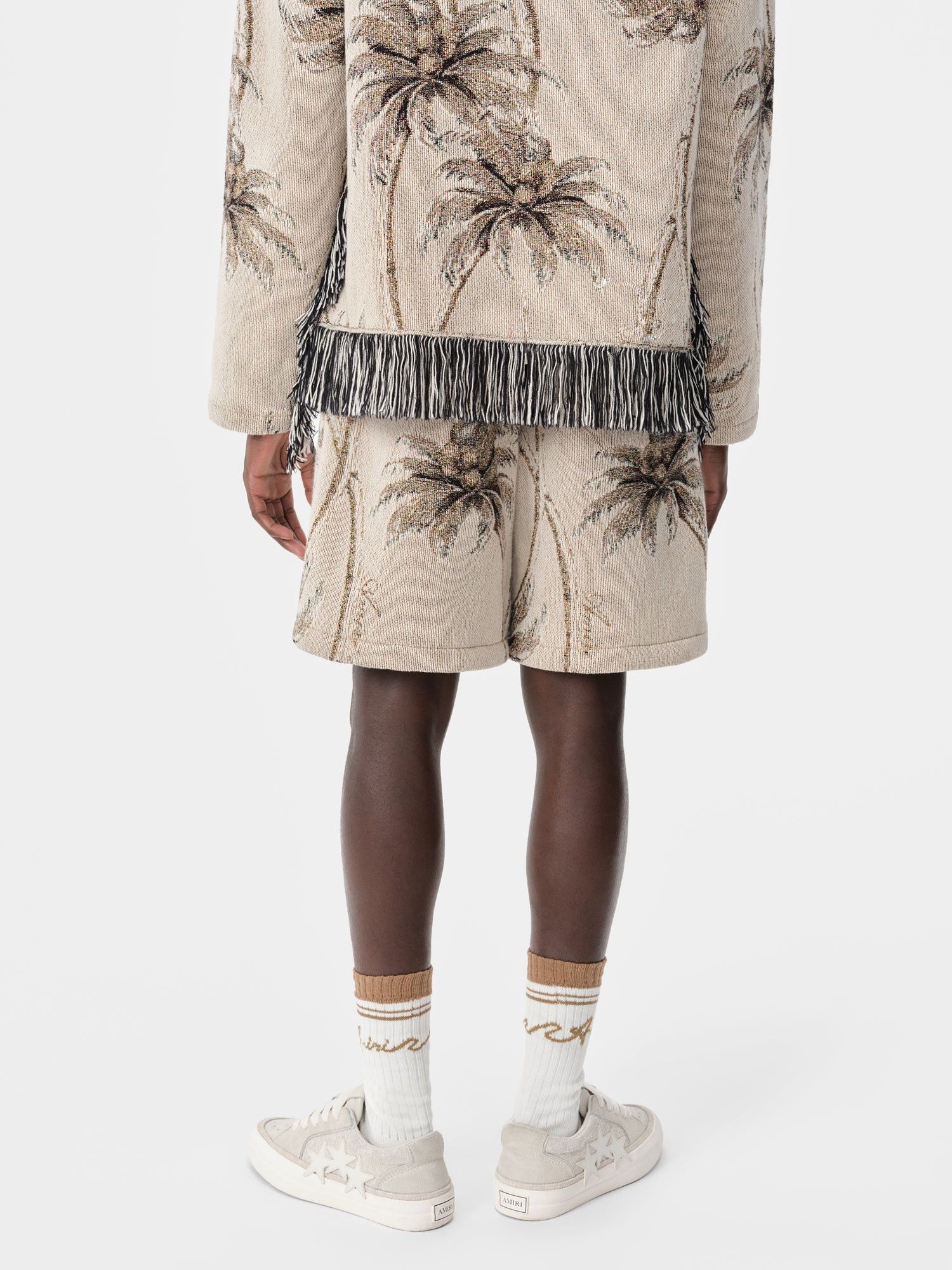 Amiri o1s1wg110725 Twisted Palms Tapestry Shorts in Multicolor Size US 34 / EU 50 - 4 Thumbnail
