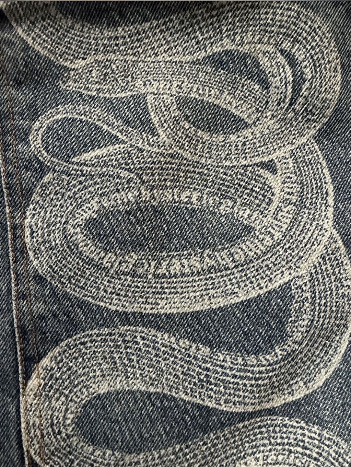 Hysteric Glamour × Supreme Supreme Hysteric Glamour Snake Denim
