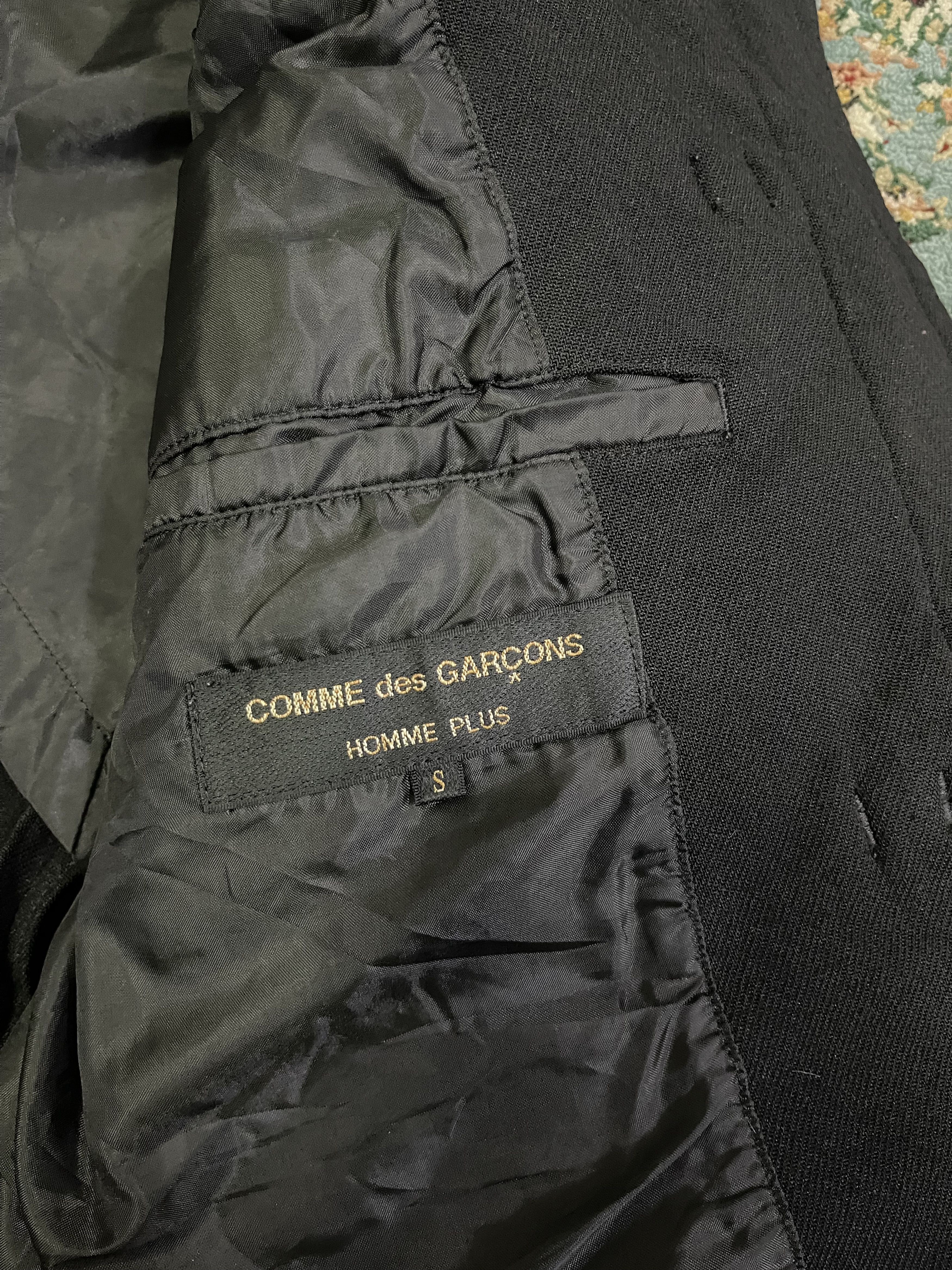 Comme des Garcons Homme Plus Vintage CDG Homme Plus Duffle Jacket Toggle Buttons Size S / US 4 / IT 40 - 12 Thumbnail