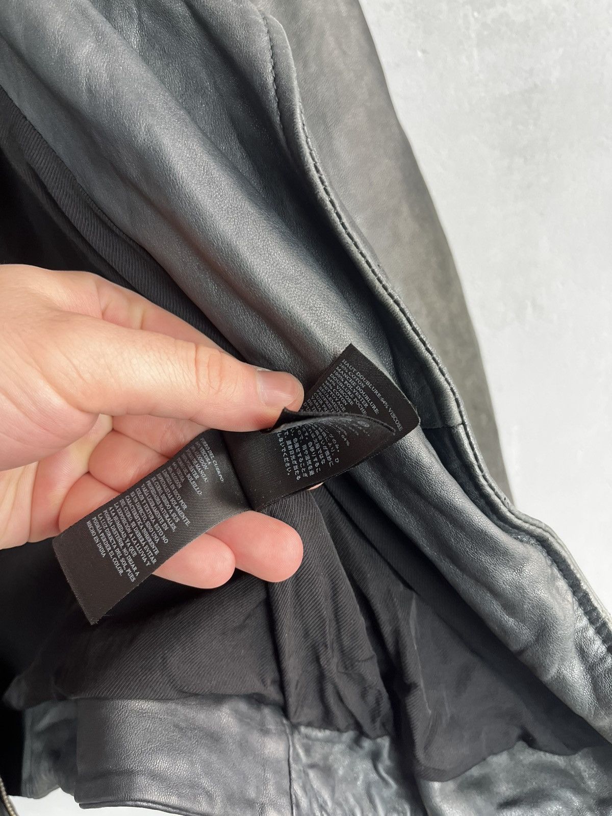 Allsaints Allsaints punk leather jacket size 38 Size M / US 6-8 / IT 42-44 - 18 Thumbnail