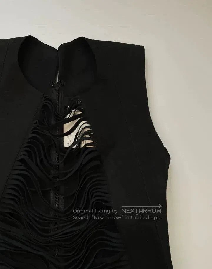 Junya Watanabe Junya Watanabe Tassel-detailed fringed vest Size S / US 4 / IT 40 - 4 Thumbnail