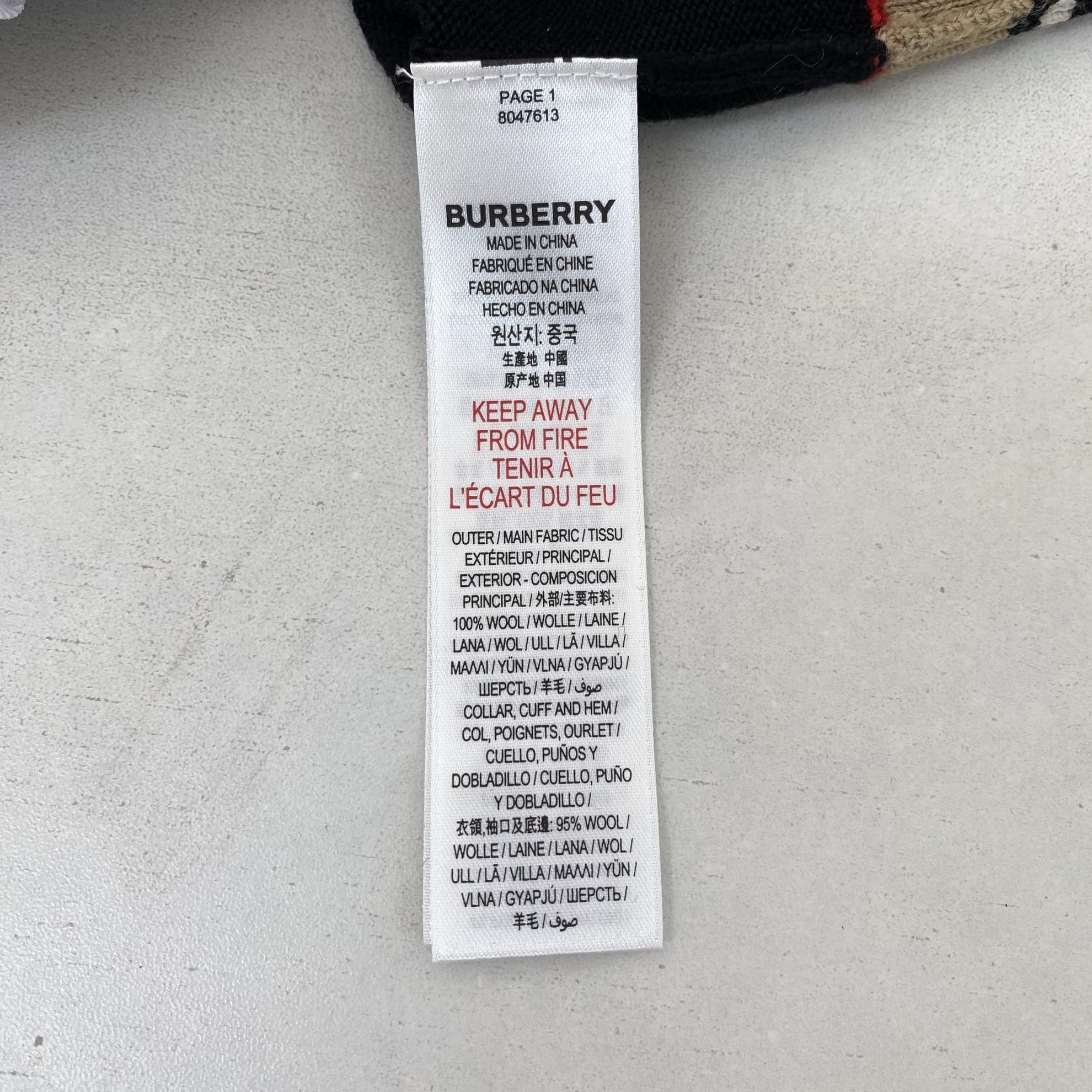 Burberry Burberry black wool cardigan 14Y new with tags Size XXS / US 00 / IT 34 - 8 Thumbnail
