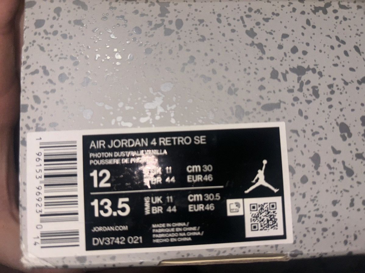 Jordan Brand Jordan 4 retro “Craft Photon dust” Size US 12 / EU 45 - 6 Thumbnail