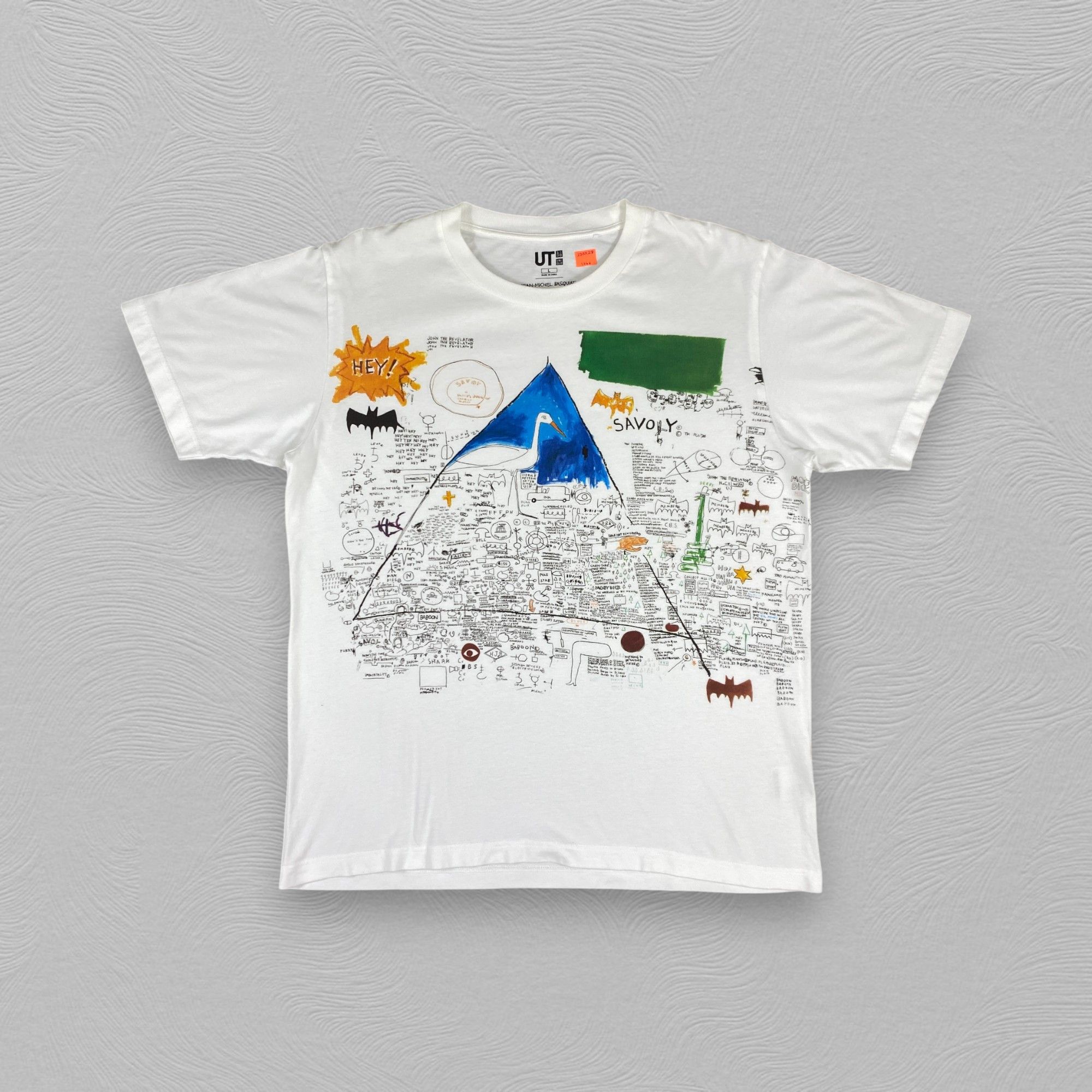 Japanese Brand JEAN MICHEL BASQUIAT X UNIQLO NICE DESIGN T-SHIRT - L063 Size US L / EU 52-54 / 3 - 1 Thumbnail