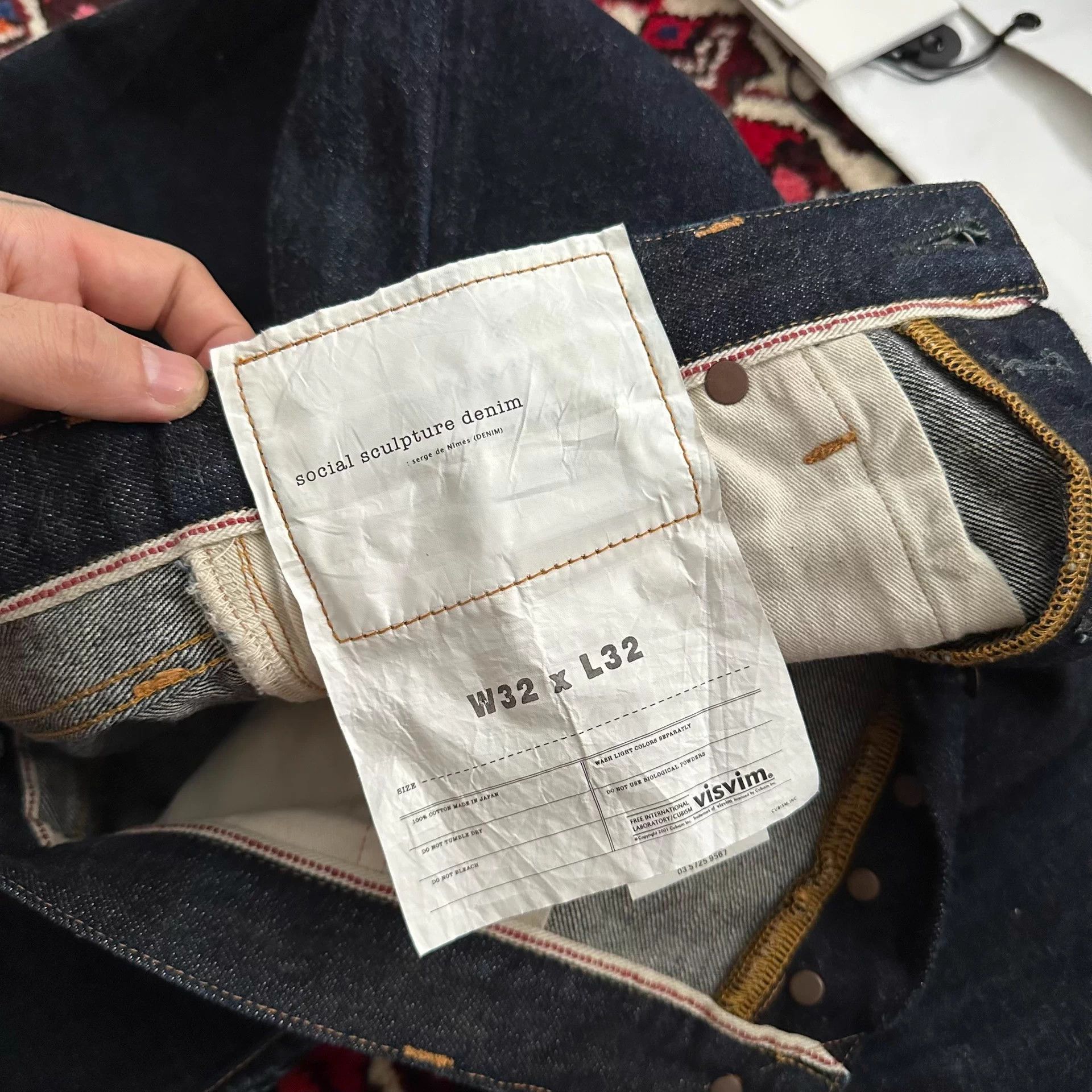 Visvim visvim 23aw 01.2mud mud dyed denim W32L32 Size US 32 / EU 48 - 8 Thumbnail