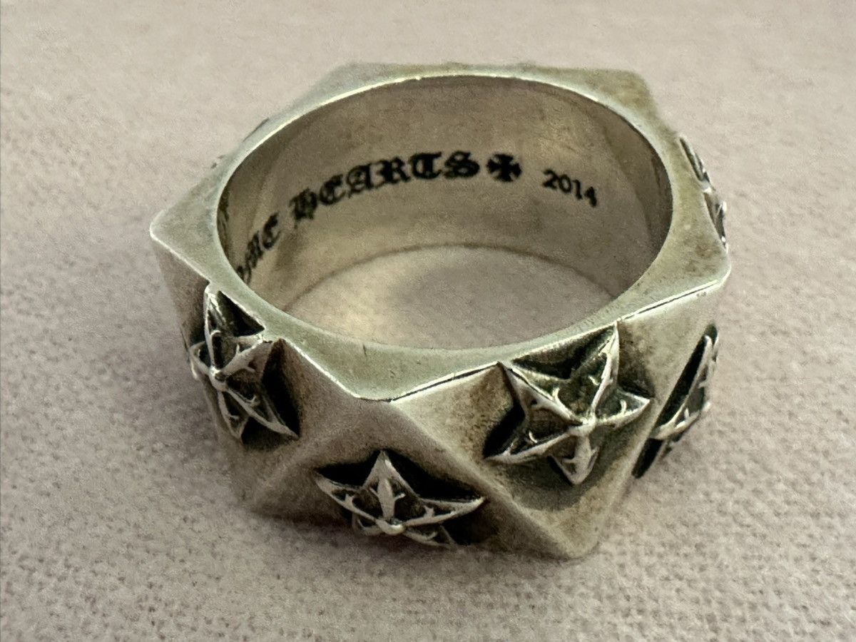 Chrome Hearts Chrome Hearts Men’s Pentagon Star Silver Ring Size 10 Size ONE SIZE - 2 Thumbnail