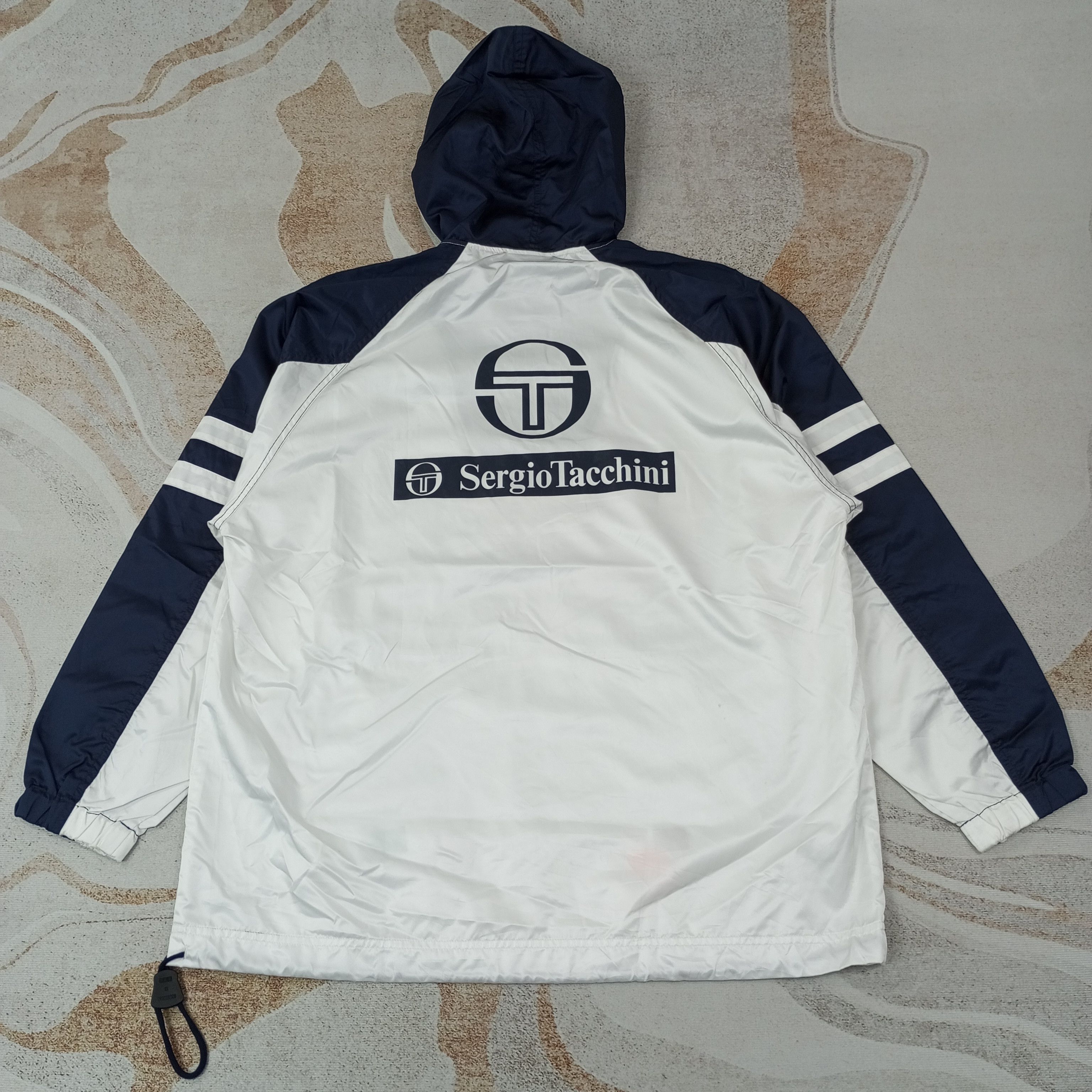 Sergio Tacchini Sergio Tacchini Logo Design Windbreaker Jacket c238n10 Size US XL / EU 56 / 4 - 1 Thumbnail