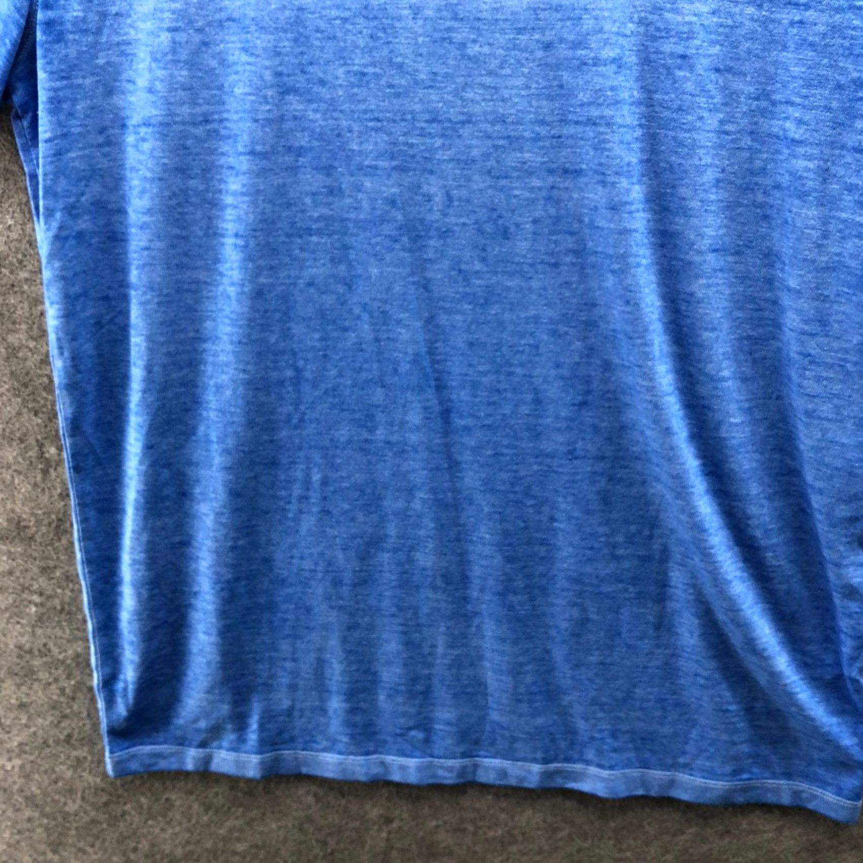 Gap Gap Short Sleeve T Shirt Mens M Blue Garment Dyed Lightweight Crew Neck Washed Jersey Cotton Polyester Size US M / EU 48-50 / 2 - 4 Thumbnail