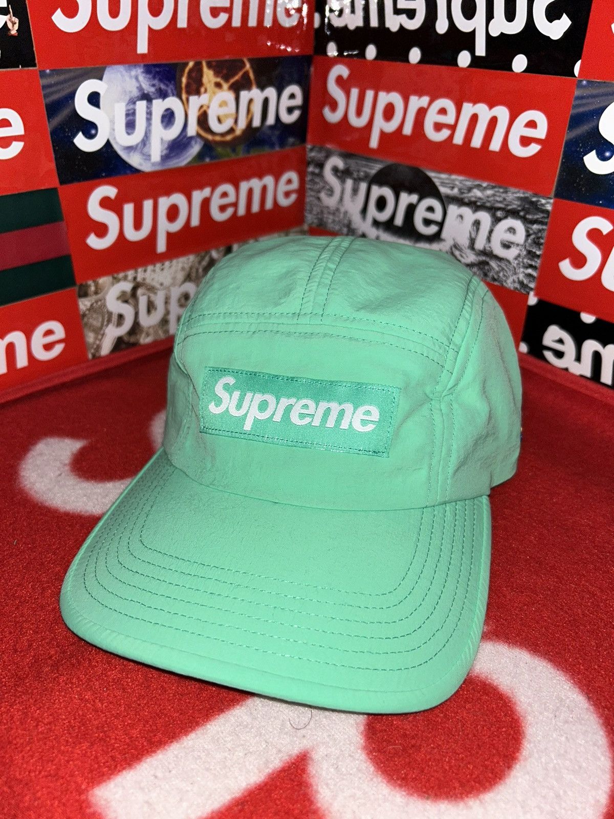 Supreme Supreme Trail Camp Cap Mint SS20 VNDS Size ONE SIZE - 7 Thumbnail