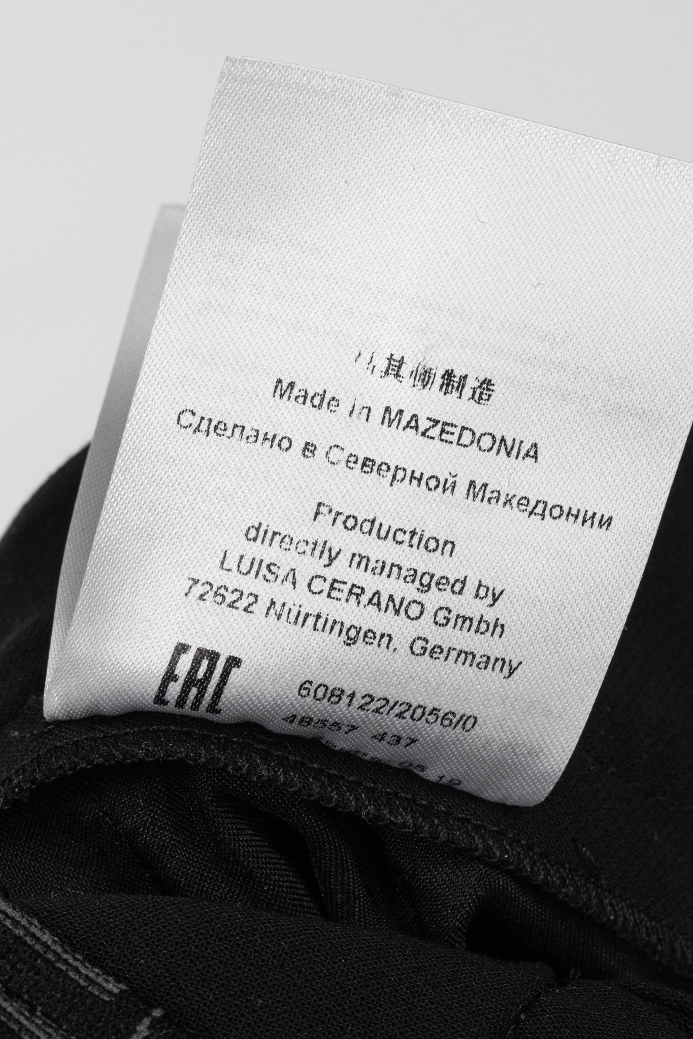 Luisa Cerano Luisa Cerano Black Pull-On Crepe Pants Size 28" / US 6 / IT 42 - 10 Thumbnail