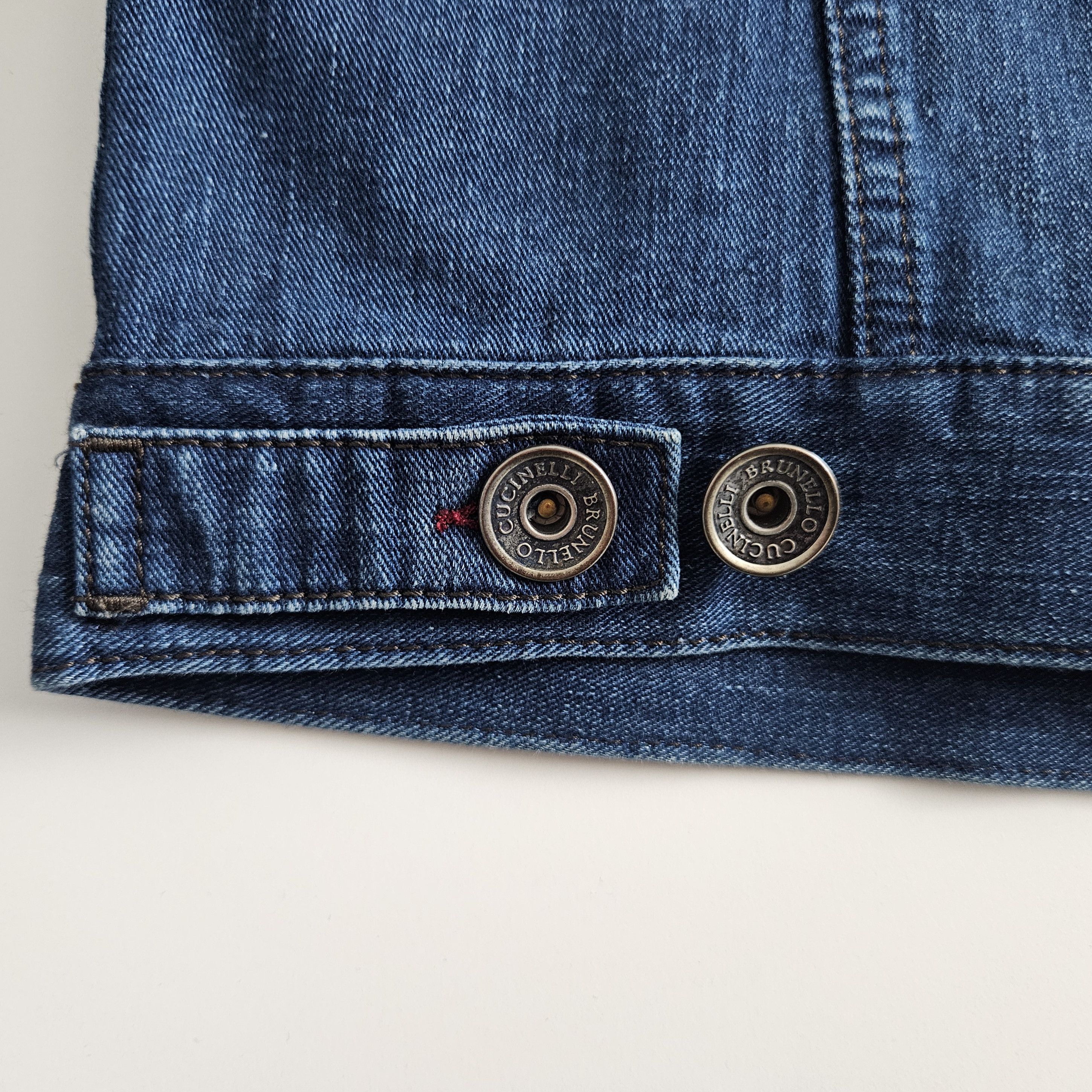 Brunello Cucinelli Brunello Cucinelli Italian Denim Jacket – IT 48 / US 38 Size US M / EU 48-50 / 2 - 9 Thumbnail