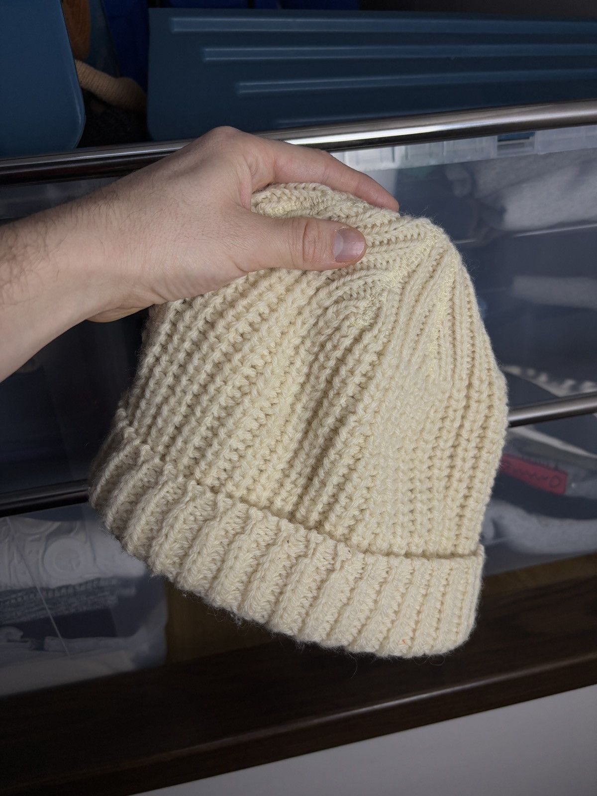Our Legacy Our Legacy Wool Beanie Hat Size ONE SIZE - 2 Thumbnail