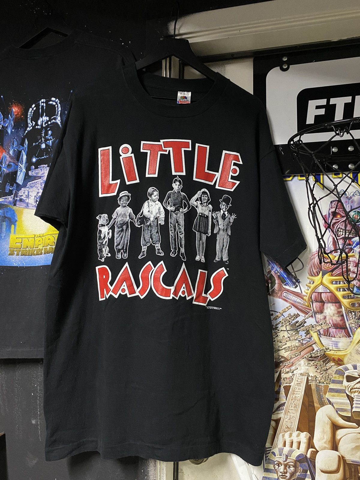 Vintage 90’s Vintage Little Rascals Movie Tee Shirt XLarge Size US XL / EU 56 / 4 - 2 Thumbnail