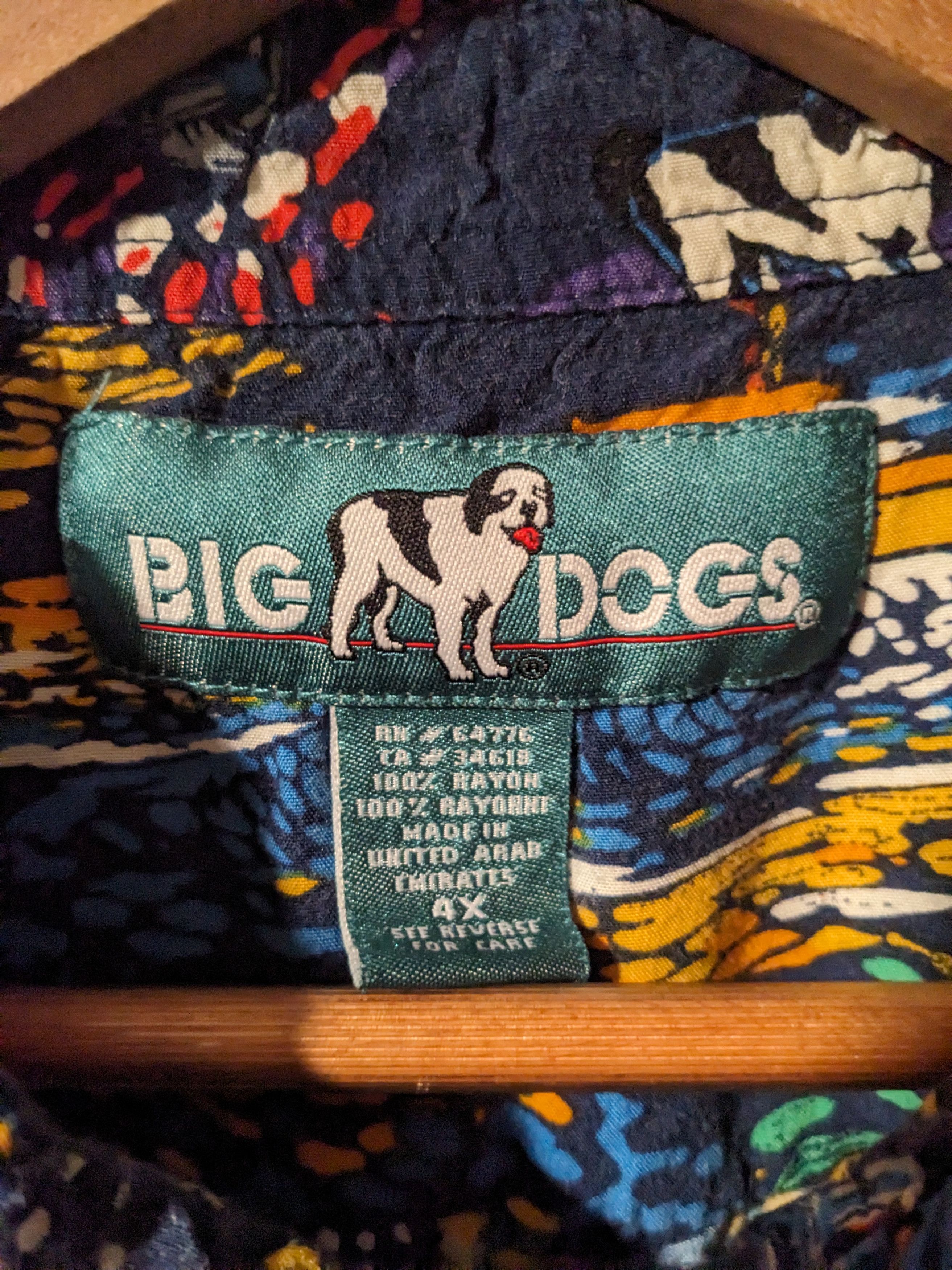 Big Dogs × Vintage Vintage Y2K Big Dog Diner Motel 4X-Large Short Sleeve Shirt Size US XXL / EU 58 / 5 - 3 Thumbnail