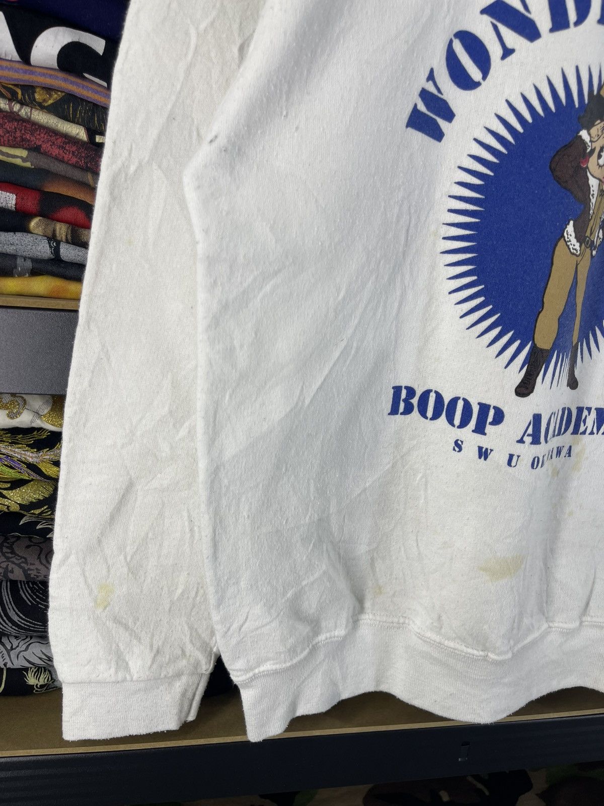 Vintage Vintage Betty Boop Wonder Lady Boop Academy Sweatshirt Size US L / EU 52-54 / 3 - 2 Thumbnail